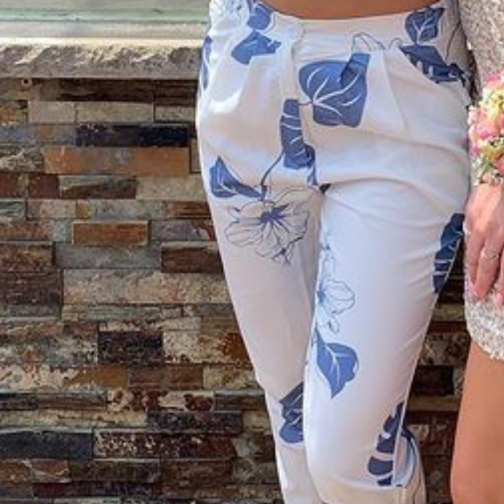 Floral Dress Pants